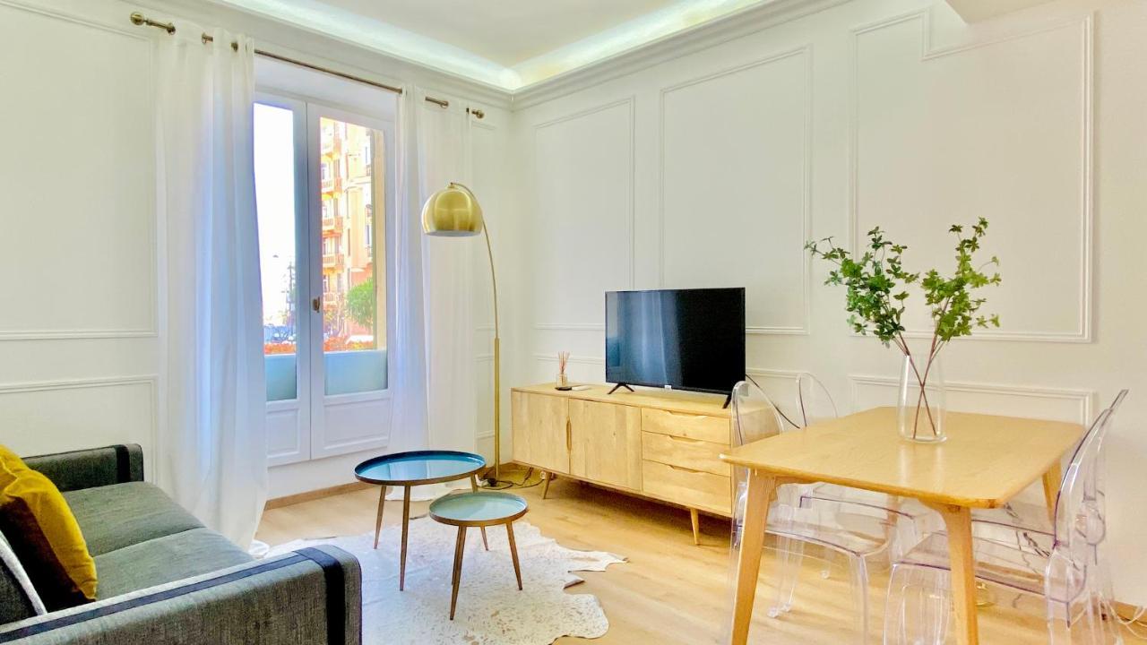 Designer Garden View Ac, Fiber Wifi Heart Of Monaco Apartment Bagian luar foto